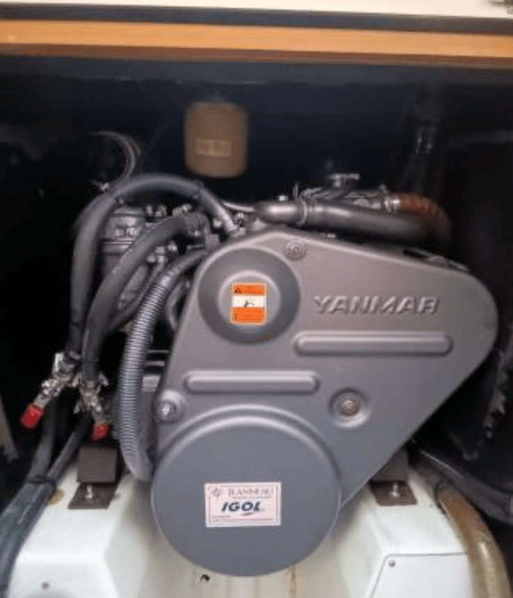 Sun Odyssey 49i “ZI” motor